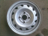 Felge Stahl / Stahlfelgen 5Jx13H2 ET49 LK=4x100x56,5 silber<br>OPEL CORSA B (73_, 78_, 79_) 1.0 I 12V