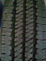 Reifen 205R16C 110/108T So. 8mm DOT(1709) BRIDGESTONE<br> 