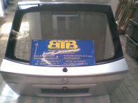 Heckklappe ZV Silber ohne Anbauteile inkl. Heckscheibe<br>OPEL ASTRA G CC (F48_, F08_) 1.6