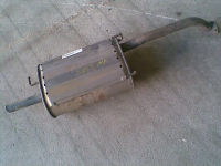 Schalld�mpfer hinten Bosal-Vergl.-Nr.: 165-259<br>HYUNDAI ACCENT (X-3) 1.3