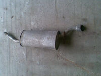 Schalldmpfer hinten Bosal-Vergl.-Nr.: 220-651<br>SKODA FELICIA I (6U1) 1.3