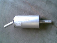 Schalldmpfer hinten Bosal-Vergl.-Nr.: 233-279<br>VW PASSAT (32B) 1.8