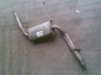 Schalldmpfer mitte Bosal-Vergl.-Nr.: 278-277<br>VW PASSAT (32B) 1.8
