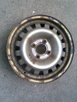 Felge Stahl / Stahlfelgen 5,5Jx14H2 ET39 LK=4x100x56,5 (90575465)<br>OPEL ASTRA G CC (F48_, F08_) 1.6