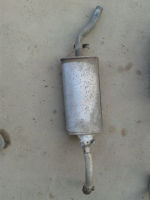 Schalldmpfer hinten 713007, Bosal-Vergl.-Nr. 233-409<br>VW GOLF II (19E, 1G1) 1.3