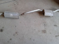 Auspuffanlage Bosal-Vergl.-Nr. 281-033+185-045<br>OPEL OMEGA A (16_, 17_, 19_) 2.0 I