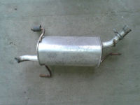 Schalldmpfer hinten Bosal-Vergl.-Nr. 185-615, 0165870<br>OPEL CORSA C (F08, F68) 1.0