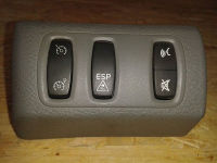 Schalter Licht Tempomat, ESP, Freisprechanlage<br>RENAULT LAGUNA II GRANDTOUR (KG0/1_) 1.9 DCI