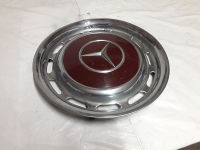 Radabdeckung Radkappen Radzierblenden 14Zoll, aus Edelstahl, Farbe: ROT<br>MERCEDES-BENZ /8 (W114) 280 E