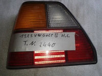 Rckleuchte / Heckleuchte / Rcklicht links ROT GELB WEISS 191945257<br>VW GOLF II (19E) 1.6 D