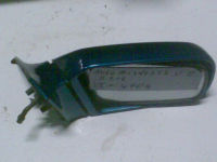 Auenspiegel rechts MANUELL VON INNEN FARBE BLAU-MET.<br>MAZDA 323 C IV (BG) 1.3 16V