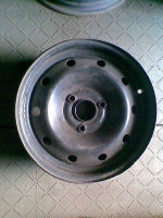 Felge Stahl / Stahlfelgen 5.00BX13CH ET15 LK3X98X55 schwarz<br>PEUGEOT 106 II (1) 1.0 I