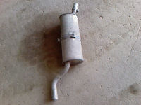 Schalldmpfer hinten Bosal-Vergl.-Nr.: 185-439<br>OPEL COMBO (71_) 1.7 D