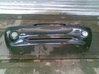 Stostange / Stofnger vorne lackiert mit Nebelscheinwerfer<br>FORD FIESTA III (GFJ) 1.4  KAT
